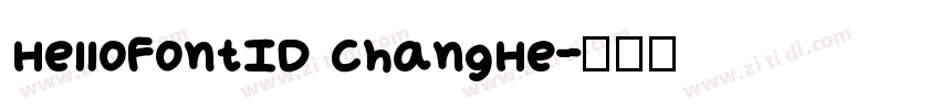 HelloFontID ChangHe字体转换